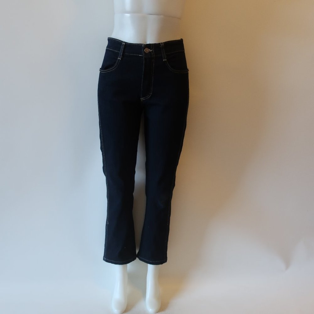 VITAMINA JEANS DARK WASH BLUE DENIM JEANS 44 US/6*